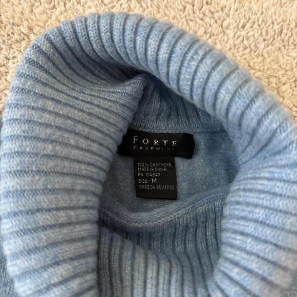 Forte Forte Women's Blue and Grey Jumper - Picture 2 of 3